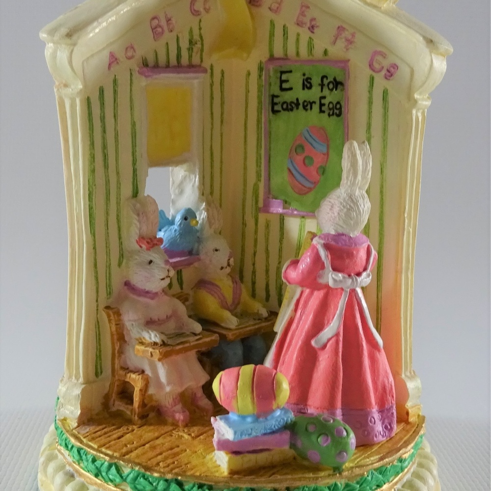 Bunny School BC07 Collectible Figurine 1996